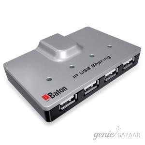 IBALL Gigabit Network Usb Sharer - iB-GNUSB4PS