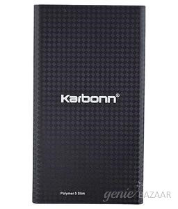 Karbonn 5000 mAH Power Bank (Black) - Polymer 5 Slim