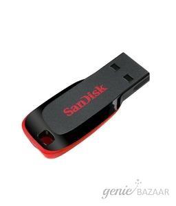 Sandisk Pendrive Black and Red - Cruzer Blade 16 GB