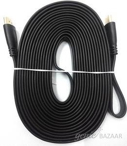 Sheen 3D 5 Mtr HDMI Flat Cable (Black)
