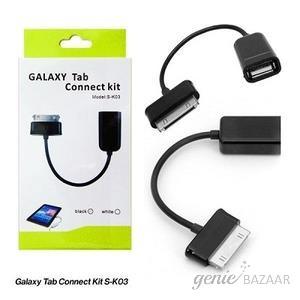 Swastik 5cm OTG Cable For Samsung Tab (Black)