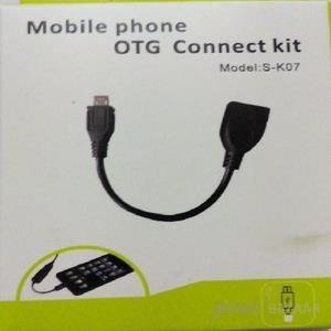 Swastik 5cm OTG Cable (Black)