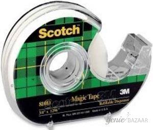 3M Scotch 12 mm 4 Mtr Magic Tape Dispenser