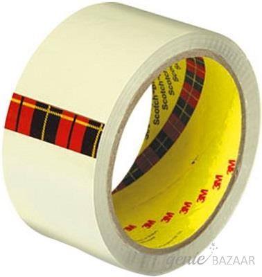 3M Scotch 72 mm 50 Mtr Clear Bopp Tape