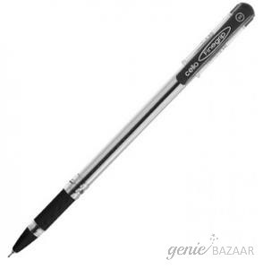 Cello Fine Grip Black Ball Point Pen - Pack of 5