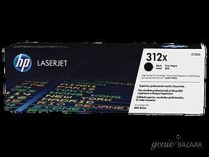 HP 312X Black Toner Cartridge CF380X