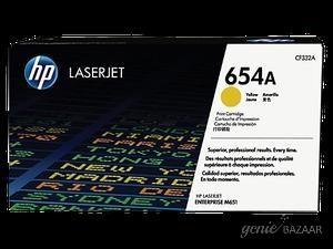 HP 654A Yellow Toner Cartridge CF332A