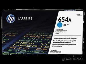 HP 654A Cyan Toner Cartridge CF331A