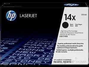 HP 14X Black Toner Cartridge CF214X