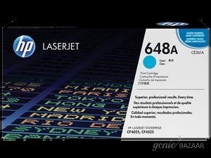 HP 648A Cyan Ink Cartridge CE261A