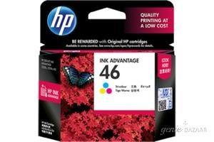 HP 46 Tri-color Ink Cartridge CZ638AA
