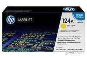 HP 124A Yellow LaserJet Toner Cartridge Q6002A