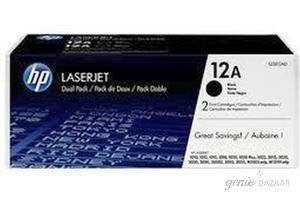 HP 12AD Black LaserJet Toner Cartridge Q2612AF