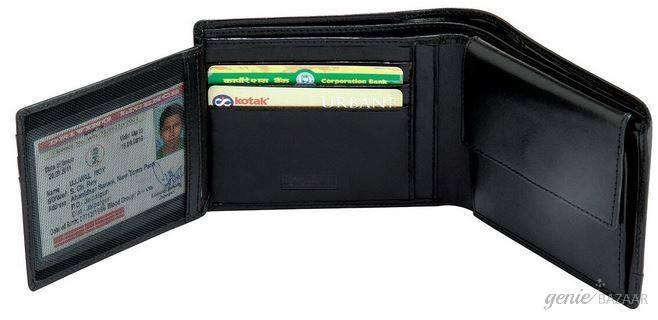 Massi Miliano Black NAP03_BLK Man Wallet