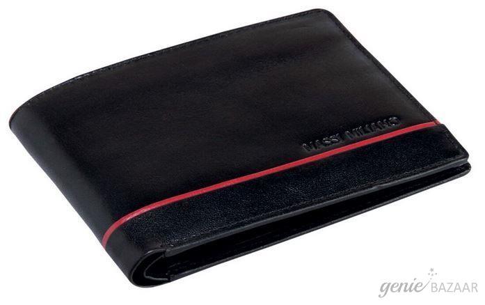 Massi Miliano Black NAP01_BLK Man Wallet