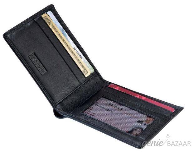 Massi Miliano Black PAL01_BLK Man Wallet