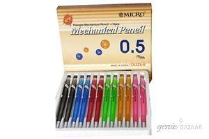 Micro Jedo Rubber Trio Mechanical Pencils (Set Of 12)