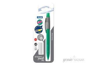 Milan PL1 touch pencil 0.7 mm + 2 spare erasers in blister