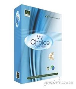 1 Trident My Choice A4 Size 500 Sheet Copier Paper (Paper Quality 70 gsm)