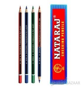 Natraj 201242002 Checking Pencil Blue Pack of 10