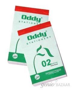 Oddy TNB-02 1/8 Triplicate Note Book 50 Sets (Set of 5)