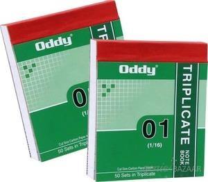 Oddy TNB-01 1/16 Triplicate Note Book 50 Sets (Set of 5)