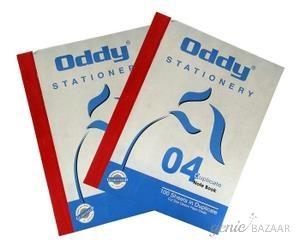 Oddy DNB-04 1/4 Duplicate Note Book 100 Sets (Set of 4)