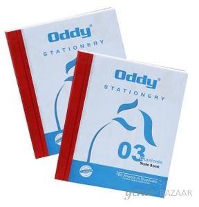 Oddy DNB-03 1/6 Duplicate Note Book 100 Sets (Set of 4)