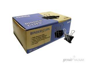 Oddy BCBLK-51 Binder Clip 51mm (Set of 3 Dozen)