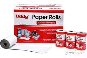 Oddy CR7570 / 2 Deluxe Cash Register Roll - 75mm x 70mm Diameter (Set of 45 Rolls)