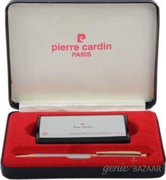 Pierre Cardin Cristal Intelligent Ball Pen and Electronic Calculator Gift Set