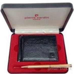 Pierre Cardin Cristal Rich Ball Pen and Money Clip Wallet Gift Set