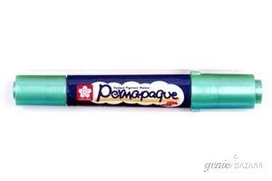 Sakura Permapaque Twin Point Marker-Metallic Green- XZPK-T-529