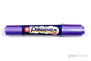 Sakura Permapaque Twin Point Marker-Metallic Purple- XZPK-T-524