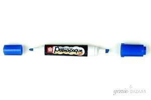 Sakura Permapaque Twin Point Marker-Blue- XZPK-T-36