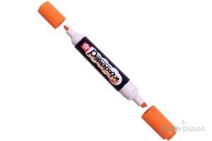 Sakura Permapaque Twin Point Marker-Orange- XZPK-T-5