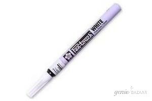 Sakura Pentouch Fine Point Permanent Marker-White (Pack of 1)- 42300
