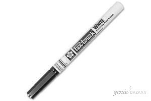 Sakura Pentouch Extra Fine Point Permanent Marker-White (Pack of 1)- 42100