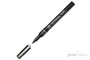 Sakura Pentouch Black Fine Permanent Marker-Black (Pack Of 3)- XMPKA-49