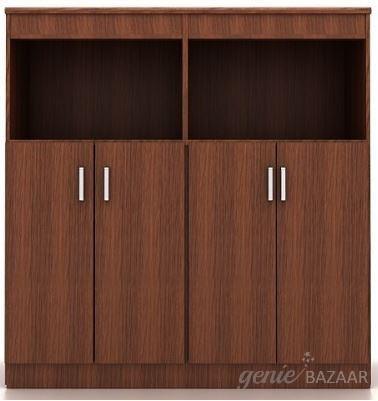 Housefull 100008567 GEORGE 48.5 x 47.5 x 14.6 Inch Book Case