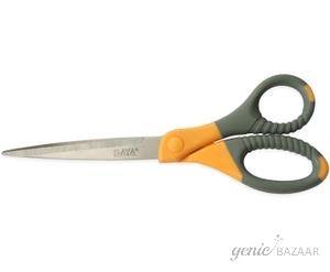 Saya SY-SC211 Special 8.25 Inch Yellow and Grey Soft Grip Scissor