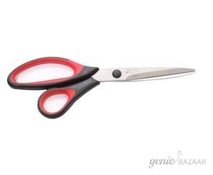 Saya SY-SC210 Classic 8.5 Inch Red and Black Soft Grip Scissor