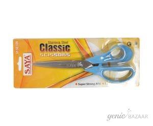 Saya SY-SC128 8.5 Inch Blue Ultra Light Scissor 12 Pieces