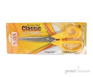 Saya SY-SC128 8.5 Inch Yellow Ultra Light Scissor 12 Pieces