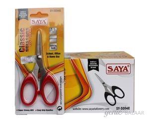 Saya SY-SC04C 4.75 Inch Assorted Classic Scissor 12 Pieces