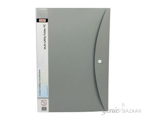 Saya SY-815F Foolscap Size Grey Multi Utility Folder Pack of 1