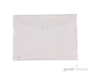 Saya SY-009 Eco Foolscap Size Natural Clear Bag Pack of 12