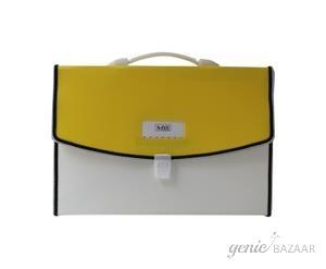 Saya SY-702 Yellow Foolscap Size Original Expanding File