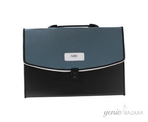 Saya SY-702 Metallic-Blue Foolscap Size Original Expanding File