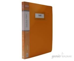 Saya SY-330F Golden-Yellow Foolscap Size Display Book 30 Pockets